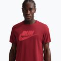 Férfi futópóló Nike Miler Dri-Fit UV team crimson/light crimson