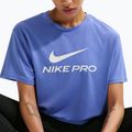 Női edzőpóló Nike Pro Dri-Fit Loose sapphire/white 5