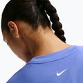 Női edzőpóló Nike Pro Dri-Fit Loose sapphire/white 6
