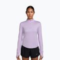 Női hosszú ujjú futófelső Nike Swift Dri-Fit UV 1/4-Zip violet mist