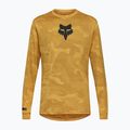 Férfi kerékpáros hosszú ujjú póló Fox Racing Ranger Tru Dri bronze