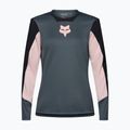 Női kerékpáros hosszú ujjú póló Fox Racing Defend Creation LS deep cobalt