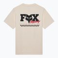 Férfi póló Fox Racing Checker 195 Original off white 2