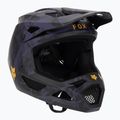 Kerékpáros sisak Fox Racing Rampage Img Print plum
