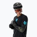 Férfi kerékpáros hosszú ujjú póló Fox Racing Defend Thermal Lunar black 4
