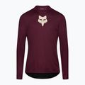 Férfi kerékpáros hosszú ujjú póló Fox Racing Ranger Fox Head LS dark maroon 5