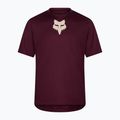 Férfi kerékpáros mez Fox Racing Ranger Fox Head SS dark maroon 5