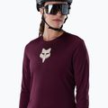 Női kerékpáros hosszú ujjú póló Fox Racing Ranger Fox Head LS dark maroon 3