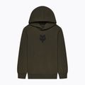 Gyerekpulóver Fox Racing Legacy Fleece Pullover olive green