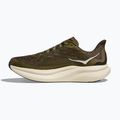 HOKA Mach 6 férfi futócipő antik olíva/truffa só 3