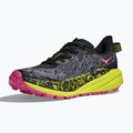 Női futócipő HOKA Speedgoat 6 fekete/neon rózsaszín 4