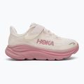 HOKA Clifton 10 rózsakrém/száraz rózsa gyermek futócipő 2