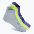 Zokni HOKA No-Show Run Sock 3 pairs celstl blue/minrl blue/neon yuzu 8