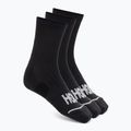 Zokni HOKA Quarter Run Sock 3-Pack black/black/black