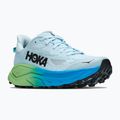Női futócipők HOKA Challenger 8 Wide glimmering blue/tart apple