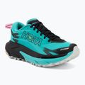 Női futócipők HOKA Mafate 5 black/electric aqua