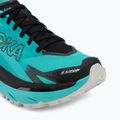 Női futócipők HOKA Mafate 5 black/electric aqua 7