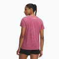 Női edzőpóló Under Armour Tech Twist fuchsia dusk/white 2