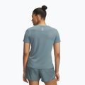 Női futópóló Under Armour Launch jasper blue/reflective 2