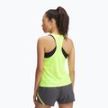 Női futópóló Under Armour Launch Singlet magas láthatóságú sárga/visszaverő 2