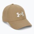 Férfi baseballsapka Under Armour Blitzing Low Brushed camel/summit white