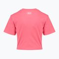 Gyerek póló Under Armour Rival pink 2