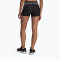 Női edző rövidnadrág Under Armour HeatGear Rib Shorty black/castlerock/white 3