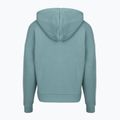 Női pulóver Under Armour Rival Fleece Piped HZ Hoodie jasper blue/white 4