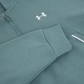 Női pulóver Under Armour Rival Fleece Piped HZ Hoodie jasper blue/white 6