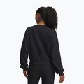 Női edzőpulóver Under Armour Icon Vida Fleece Crew black/black 2
