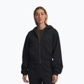 Női edzőpulóver Under Armour Icon Vida Fleece FZ black/black