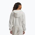 Női edzőfelső Under Armour Icon Vida Fleece FZ summit white/summit white 2