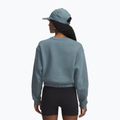 Női pulóver Under Armour Rival Fleece Piped Crew jasper blue/white 2