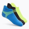 Férfi zokni Under Armour Dry Run Lite No Show 3 pár blue atlantis/fekete/visszaverő
