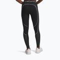 Női edzőleggings Under Armour ColdGear Textured black/white/white 3