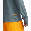 Férfi hosszú ujjú futópóló Under Armour Launch Pro 1/4 Zip jasper blue/reflective 3