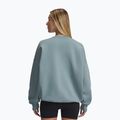 Női pulóver Under Armour Rival Fleece Varsity Crew serpentine/white 2
