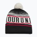 Férfi téli sapka Under Armour Halftime Pom Beanie stone/racer red/black 2