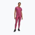 Női leggings Under Armour Tech Wordmark Tape fuchsia dusk/black/white 2