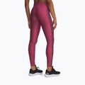 Női leggings Under Armour Tech Wordmark Tape fuchsia dusk/black/white 3