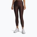 Női edzőleggings Under Armour Motion Shine Ankle kona brown/black