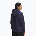 Női kapucnis pulóver Under Armour Icon Fleece Taped Hoody washed navy/white 2