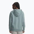 Női Under Armour Rival Fleece Big Logo kapucnis pulóver serpentine/fehér 2