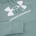 Női Under Armour Rival Fleece Big Logo kapucnis pulóver serpentine/fehér 6