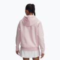Női pulóver Under Armour Rival Fleece Hoodie prime pink light heather/prime pink 2