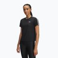 Női edzőpóló Under Armour Tech Wordmark Tape black/white/white