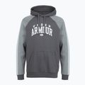 Férfi Under Armour Rival Fleece Colorblock kapucnis pulóver castlerock/mod gray/white 3