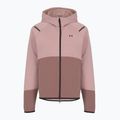 Női pulóver Under Armour Unstoppable Fleece HZ tourmaline pink/maroon mist/black 4