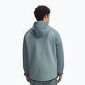 Férfi kapucnis pulóver Under Armour Unstoppable Fleece Full Zip HD jasper blue/serpentine/black 2