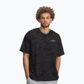 Férfi edzőpóló Under Armour HTW Athletic Dept AOP Black/White